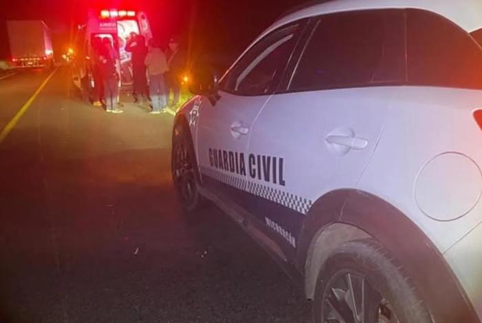 En accidente ocurrido en Zacapu, motociclista pierde la vida