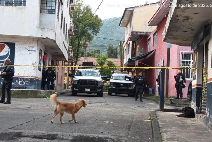 En ataque armado mueren tres personas en Uruapan; dos eran taxistas