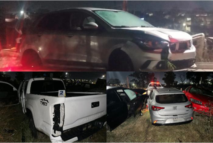 En cateo a un yonke de la colonia Canteras de Morelia, FGE asegura 2 vehículos robados