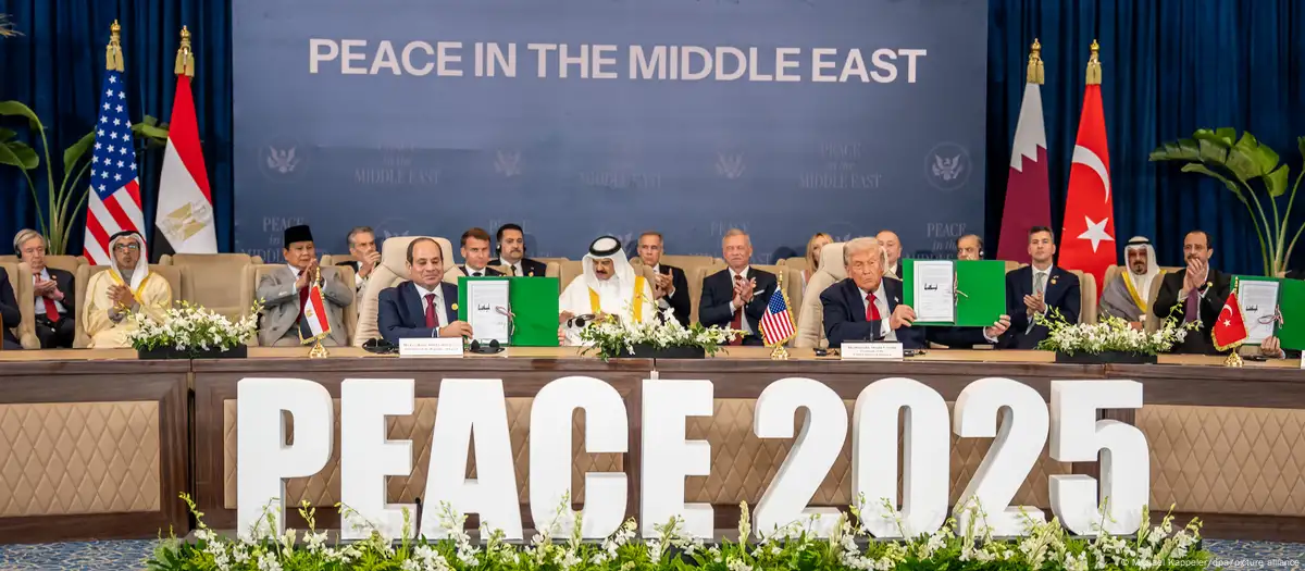 En Egipto, Trump firma el acuerdo de Paz sobre la Franja de Gaza