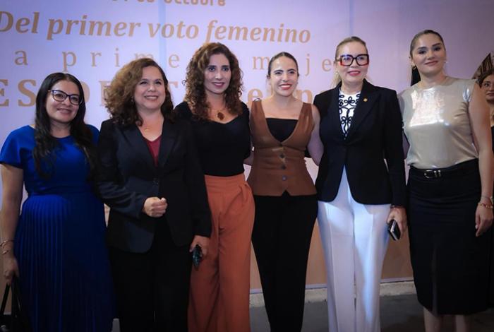En el Congreso del Estado honramos a las pioneras del voto femenino: Giulianna Bugarini