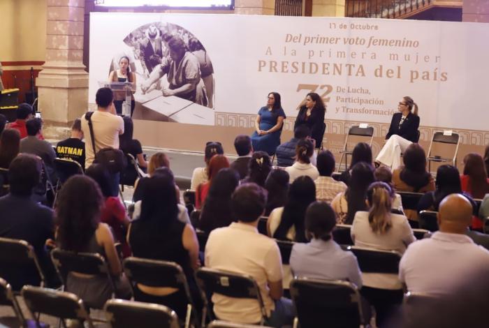 En el Congreso del Estado, honramos a las pioneras del voto femenino: Giulianna Bugarini
