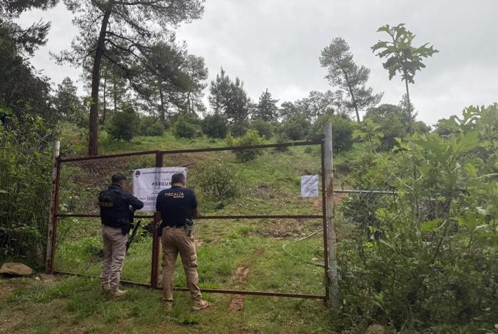 En Erongarícuaro, FGE asegura un predio por delitos contra el ambiente