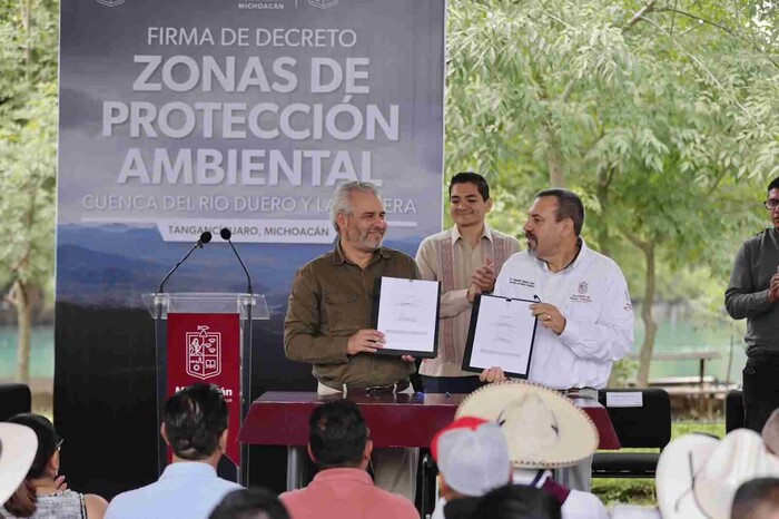 En gobierno de Bedolla, decretadas más de 146 mil hectáreas como Áreas Naturales Protegidas