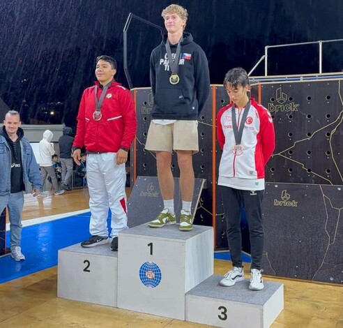 En Japón, medalla de plata a Michoacano en parkour