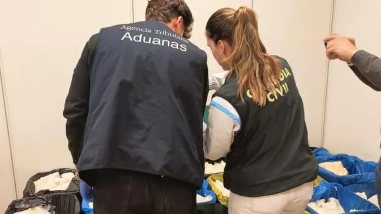 En Madrid cae “El Notario” y decomisan 625 kg de metanfetamina de procedencia mexicana