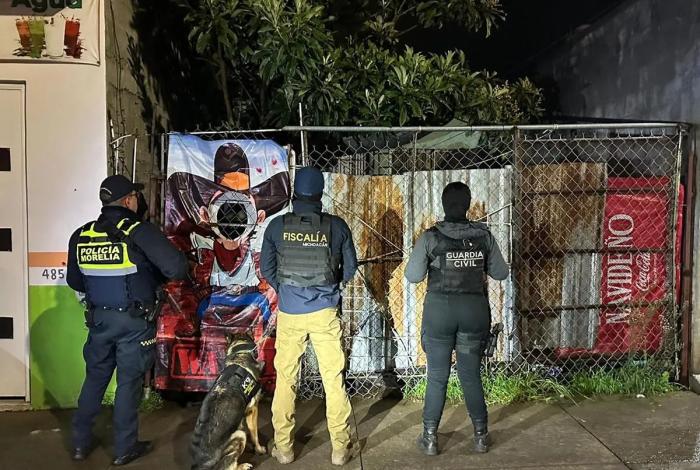En Morelia la FGE aseguró más de 3 mil dosis de narcóticos