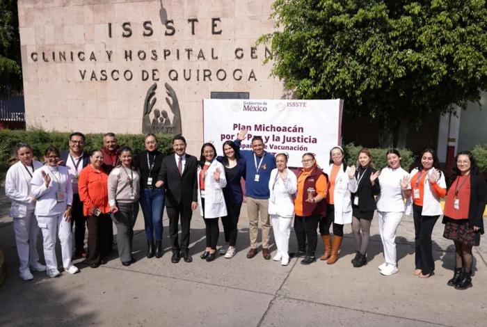 En Morelia, Martí Batres destaca acciones del ISSSTE en el Plan Michoacán por la Paz y la Justicia