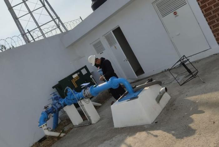 En operación conjunta del agua, OOAPAS y Junta Local de Agua de Santa María