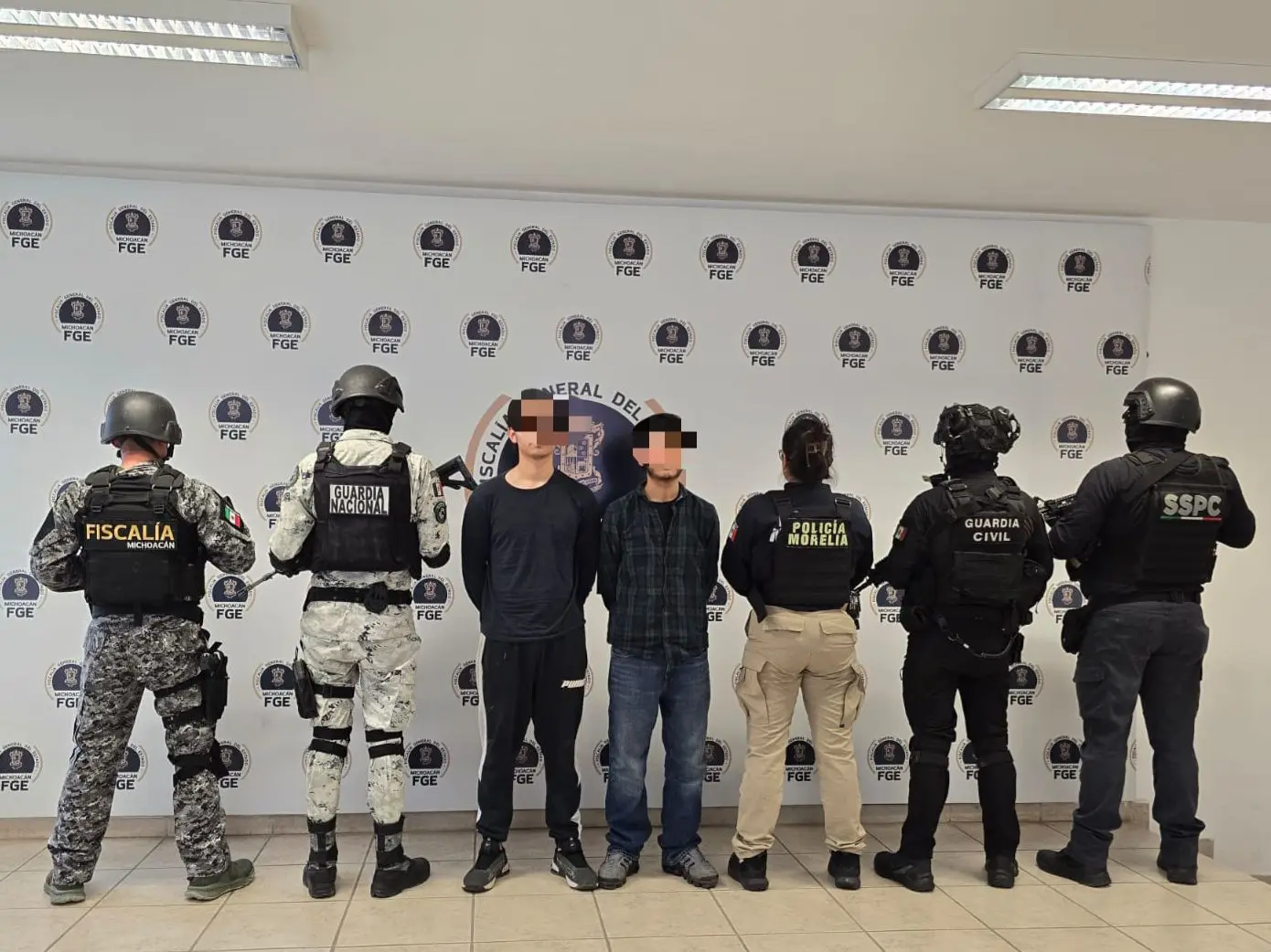 En operativo conjunto con instituciones de seguridad, desmantelan laboratorio de narcóticos y detienen a dos personas