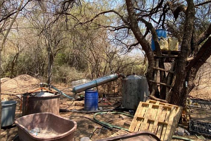 En operativo SSP y Defensa desmantelan laboratorio de drogas sintéticas en Parácuaro