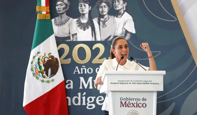 En septiembre inician Farmacias del Bienestar: Presidenta en inauguración de 1era etapa del Hospital de Alta Especialidad de Acapulco