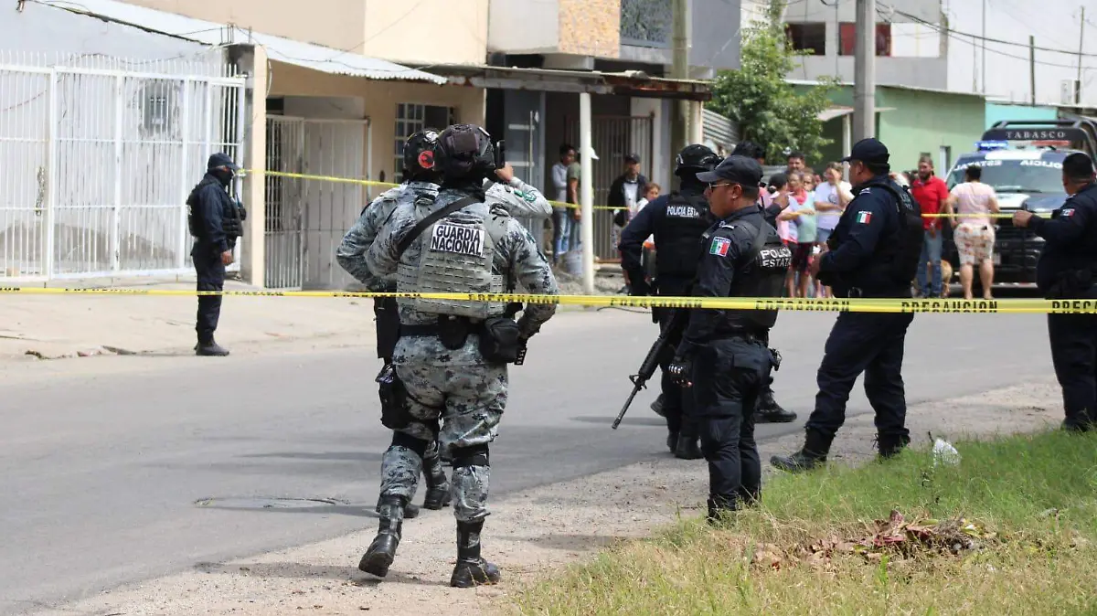 En Tabasco deja saldo de dos personas muertas, dos ataques armados