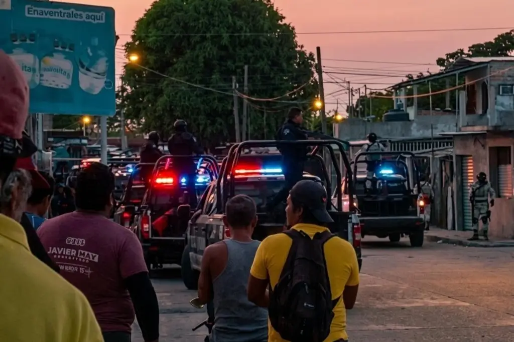 En Tabasco se registra enfrentamiento entre sujetos armado y agentes de la Fiscalía del Estado