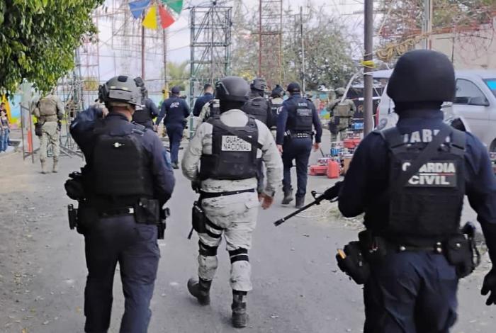 En Tanhuato, aseguran castillo de pirotecnia con características de apología del delito: SSP