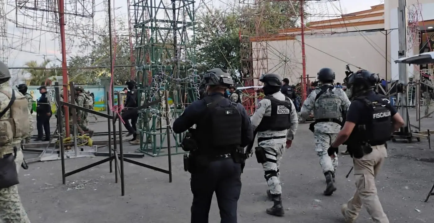 En Tanhuato, aseguran castillo de pirotecnia con características de apología del delito: SSP