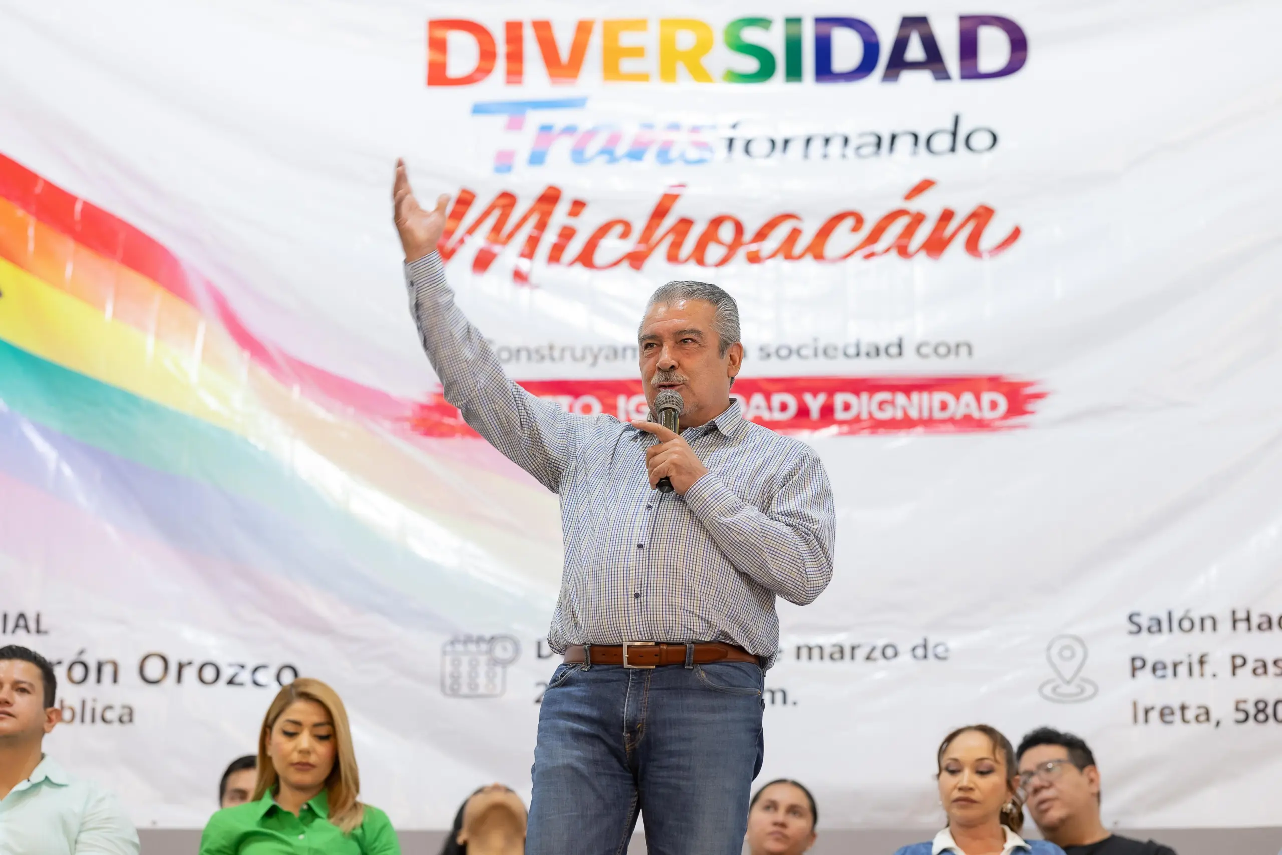 En unidad vamos a construir un Michoacán más diverso e incluyente: Morón
