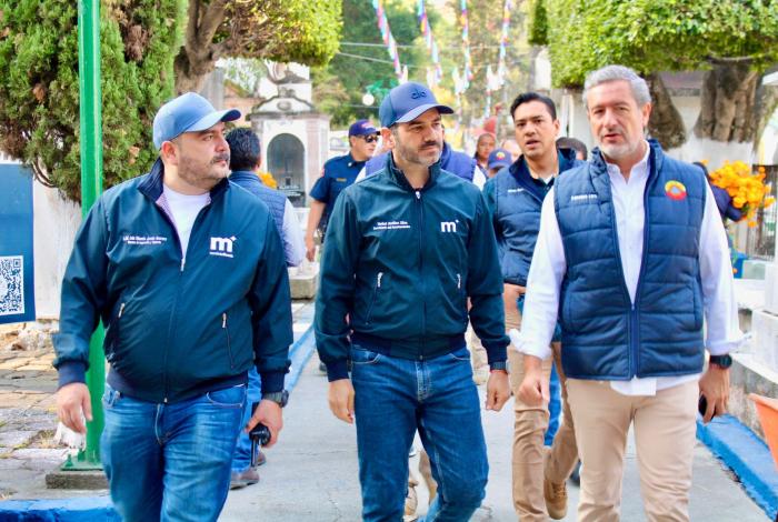 Encabeza Yankel Benítez operativo de supervisión en Panteones Municipales