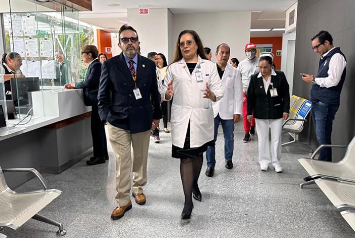 Entrega IMSS Michoacán áreas remodeladas y ampliadas de Urgencias en el Hospital General de Charo
