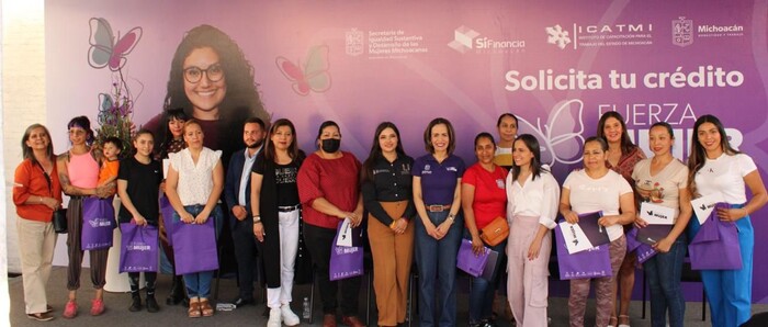 Entregados 172 mdp en créditos para mujeres en primer semestre de 2024