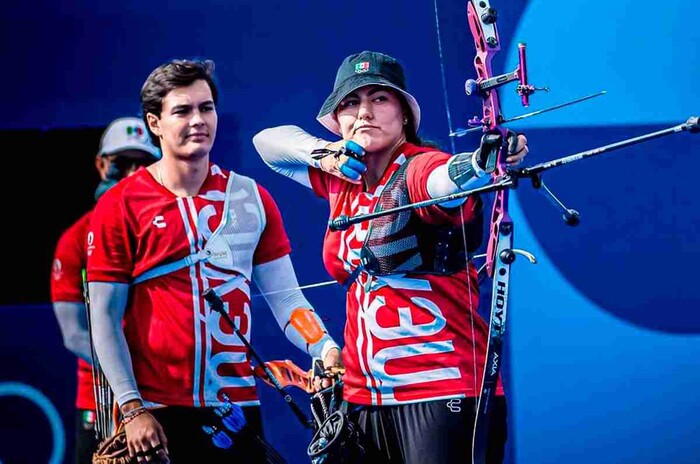 Equipo mixto mexicano de tiro con arco, eliminado en cuartos de final