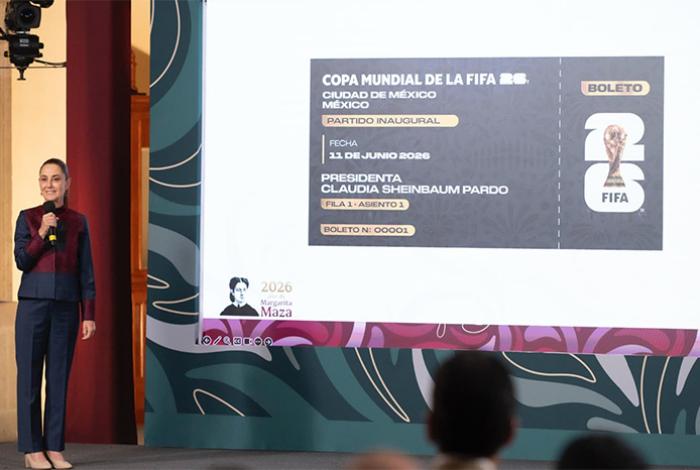 ¿Eres una joven de 16 a 25 años? Así puedes ocupar el lugar de Sheinbaum en la inauguración del Mundial
