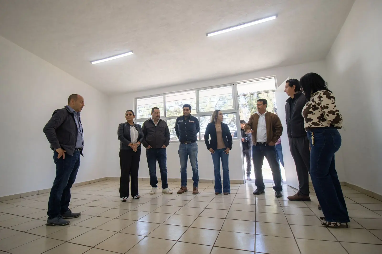 Eric Gaona inaugura más infraestructura educativa en Tarímbaro