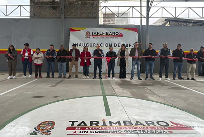 Eric Gaona inaugura Unidad Deportiva en Metrópolis III