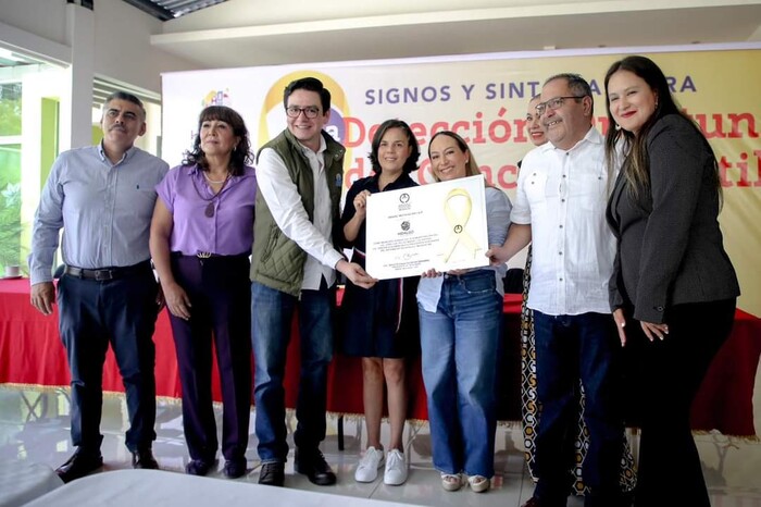 Es Hidalgo ‘Municipio Dorado’ en apoyo a la lucha contra el cáncer infantil