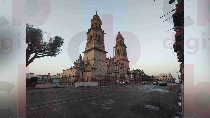 Este día se pronostica un cielo medio nublado para la ciudad de Morelia