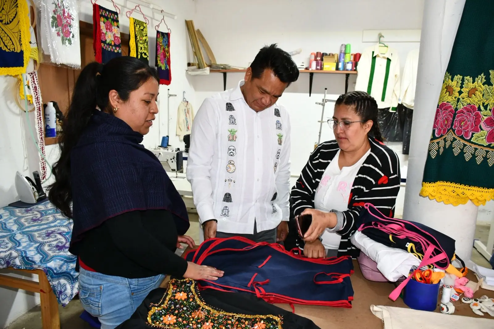 Estrategia estatal impulsa talleres productivos en Pátzcuaro y Cuanajo: SESESP