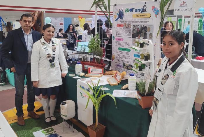 Estudiantes del Cecytem presentan 14 proyectos en ExpoCiencias Michoacán 2025