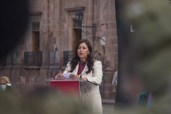 Evade Gaby Molina sobre su supuesta llegada a la Segob