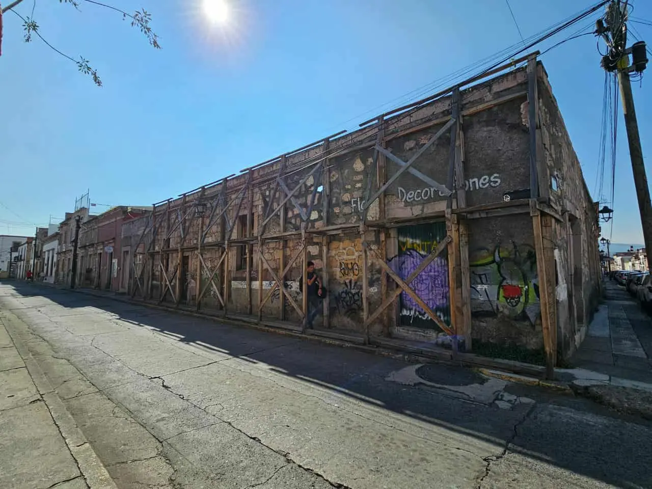 Existen al menos 4 casonas con peligro inminente de derrumbe y riesgo a la población