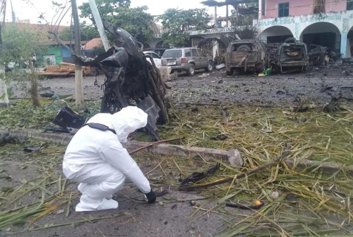 Explosión en de coche bomba en Coahuayana es investigado como terrorismo: FGR