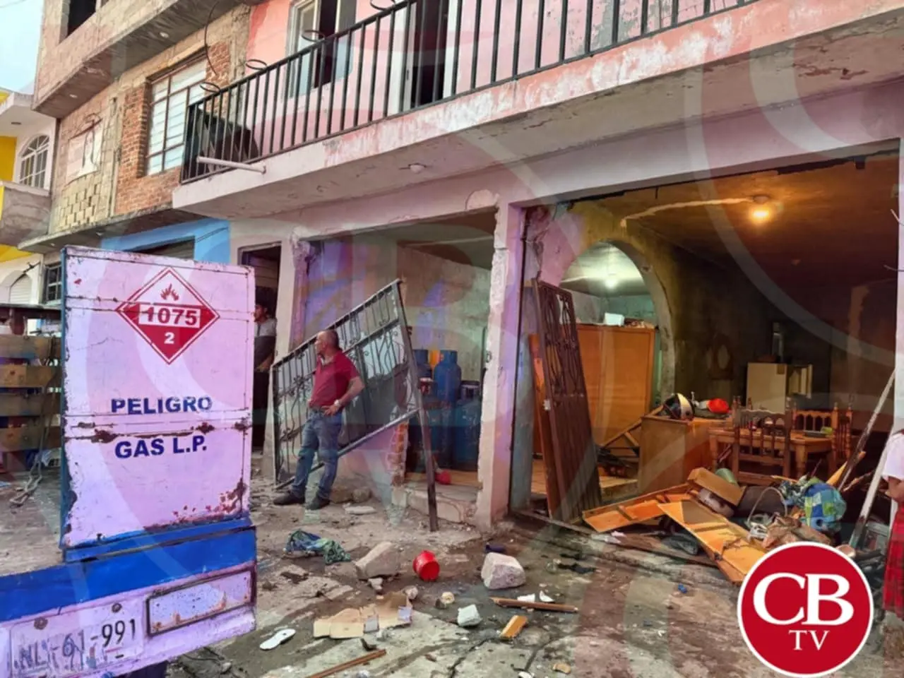 Explota otra vivienda, ahora fue en Zitácuaro