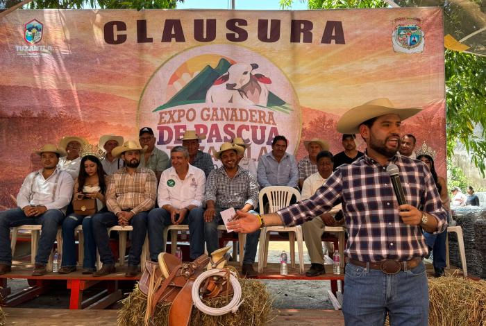 Expo Ganadera Tuzantla 2026: Octavio Ocampo subraya aportación del sector al PIB de Michoacán