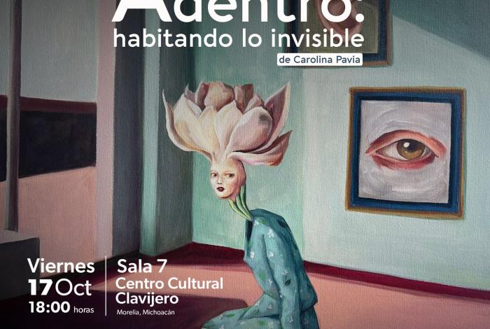 Exposición “Adentro: habitando lo invisible”, de Carolina Pavia llegará al Clavijero: Secum