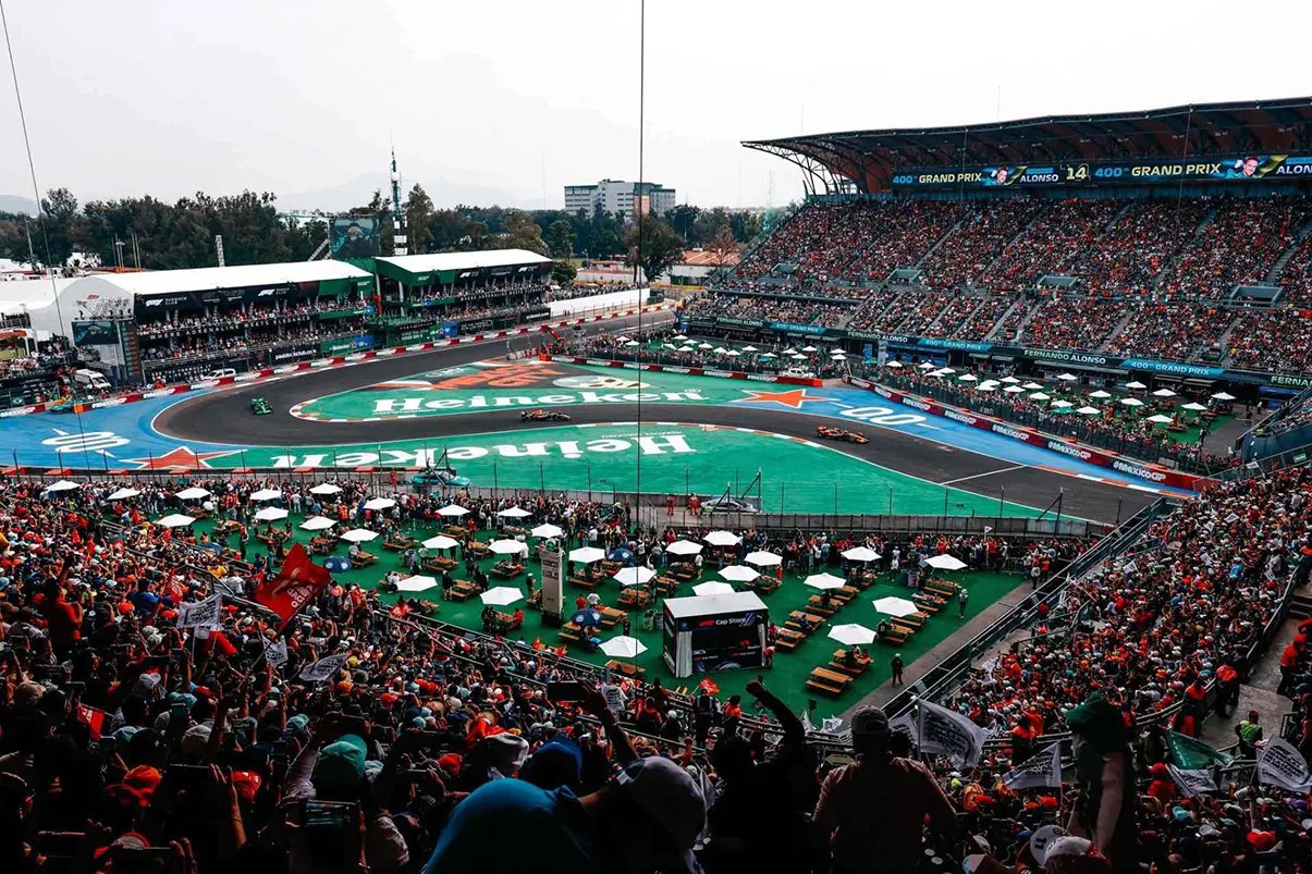 F1 en México: auge hotelero y comercial previo al Gran Premio