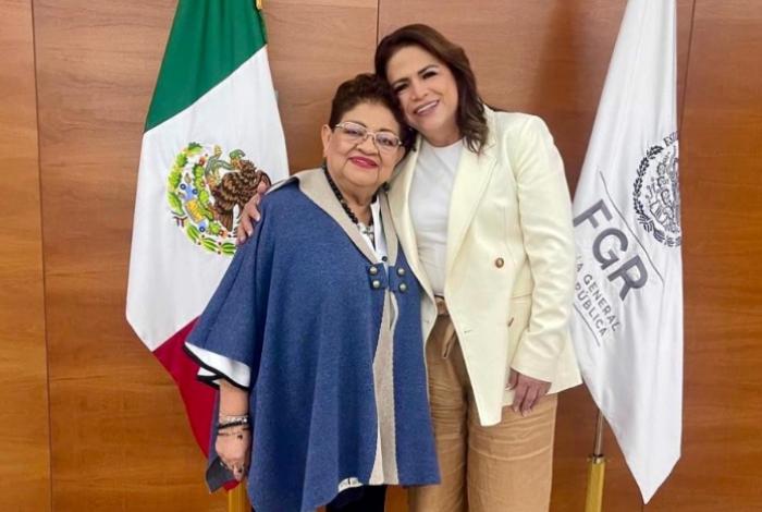 Fabiola Alanís fortalece coordinación institucional tras reunión con la fiscal Ernestina Godoy