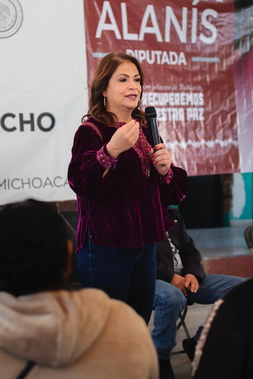 Fabiola Alanís: Inversión social fortalece la economía de los hogares en Michoacán