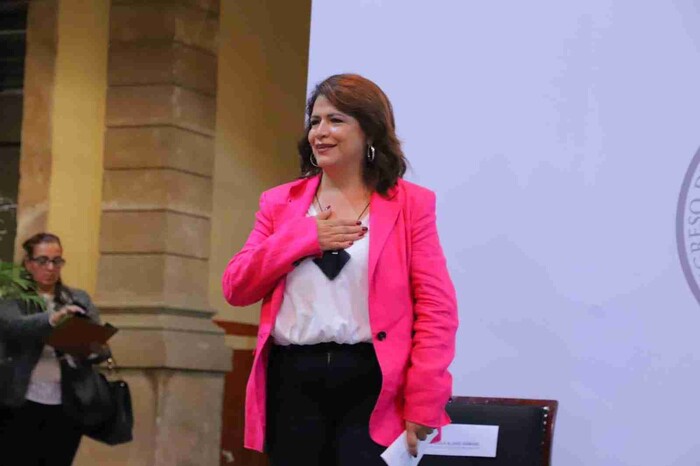 Fabiola Alanís, nueva coordinadora parlamentaria de Morena en la 76 Legislatura