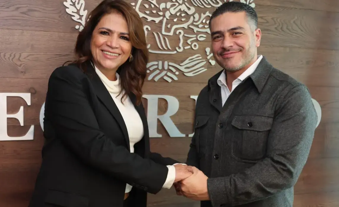 Fabiola Alanís y Omar García Harfuch fortalecen mecanismos de coordinación para el cumplimiento del Plan Michoacán