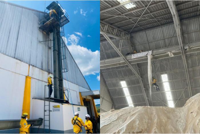 Fallece empleado de empresa avícola en Lagunillas tras quedar sepultado en un silo
