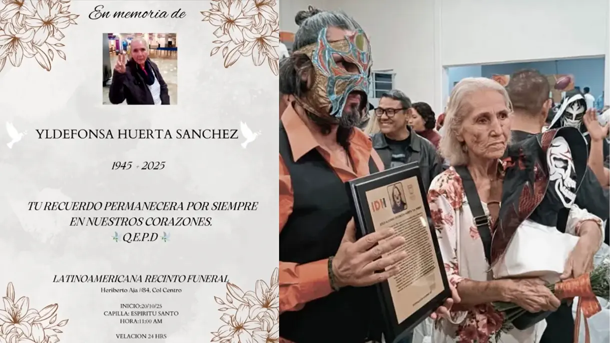 Fallece en Hermosillo la madre del legendario luchador La Parka