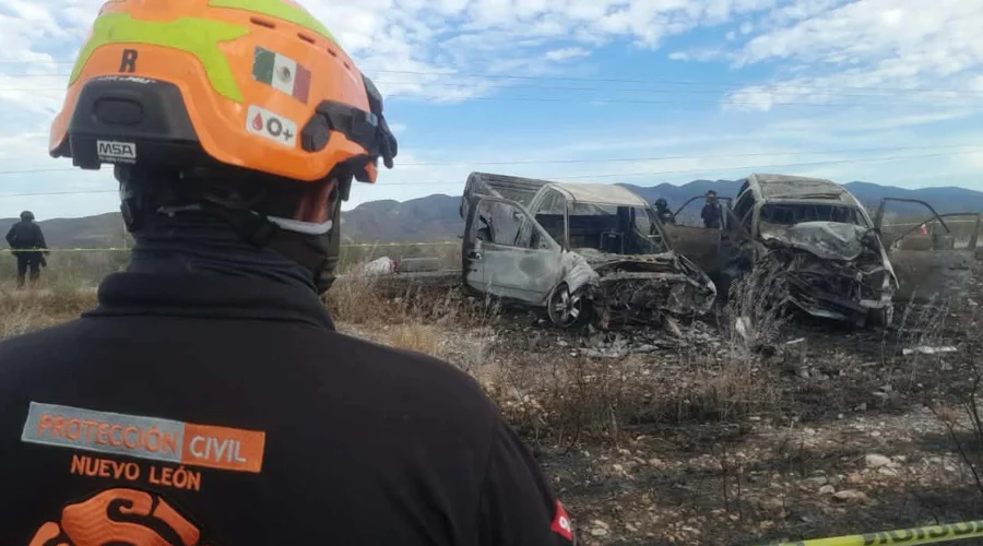 Fallecen dos personas en fatal choque registrado en Nuevo León