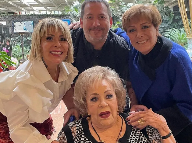 Familia de Silvia Pinal muestra unidad y fortaleza tras su partida