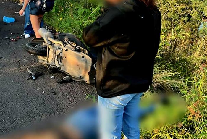 Fatal choque de motos en Chavinda deja una joven muerta y tres personas heridas