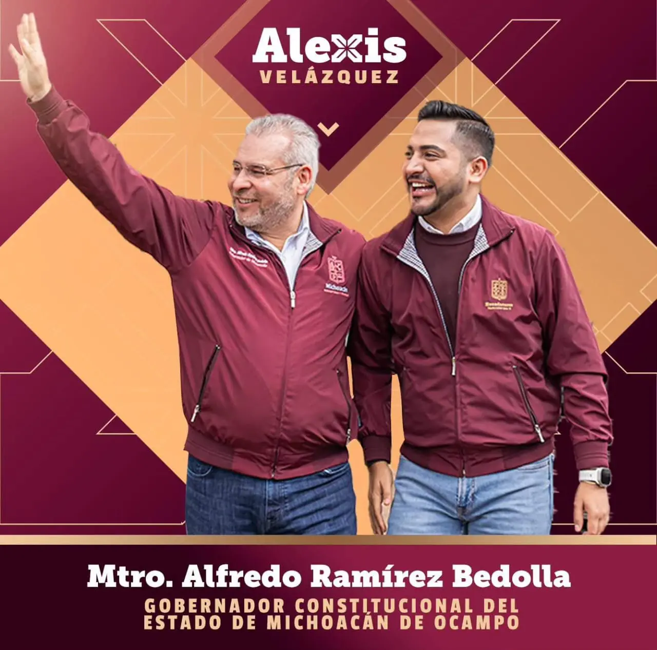 Felicita Alexis Velázquez al gobernador Alfredo Ramírez Bedolla por la presentación de su Cuarto Informe de Gobierno