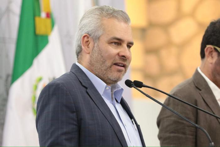 Felicita Bedolla a Fiscalía por detener a presuntos homicidas de policía de Uruapan